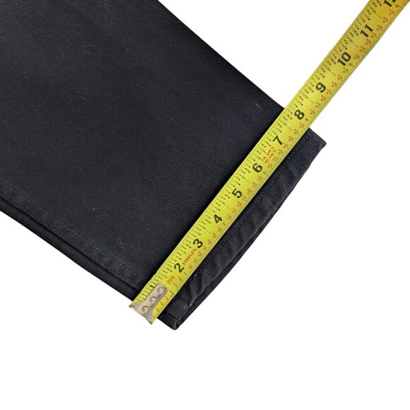 Rocky Mountain Jeans 31x32 Concho Button Southwest Denim Black 90's Rockies - Picture 5 of 11